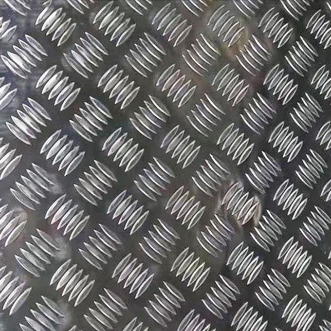1000 feuille à carreaux de plat de bande de roulement d'aluminium de la série 1060 0