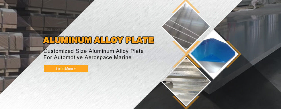 Plat en aluminium de feuille